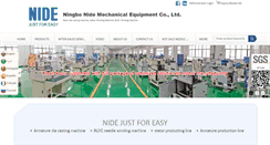 Desktop Screenshot of nide-tech.com